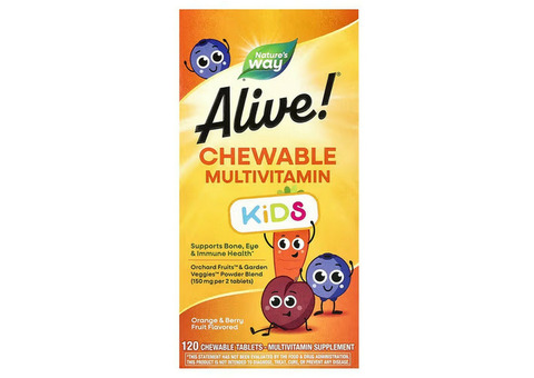 Nature's Way Chewable Multivitamin for Children on Healthapo