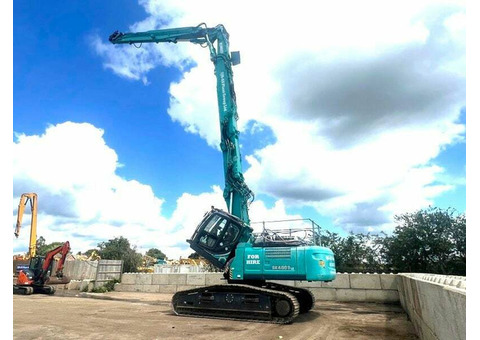 Продается экскаватор-разрушитель Kobelco SK400DLC-10 с высотой стрелы 26 м