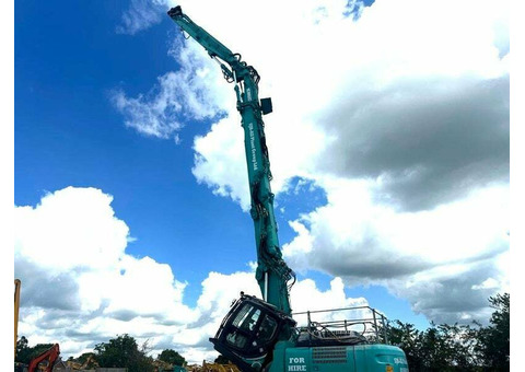 Продается экскаватор-разрушитель Kobelco SK400DLC-10 с высотой стрелы 26 м