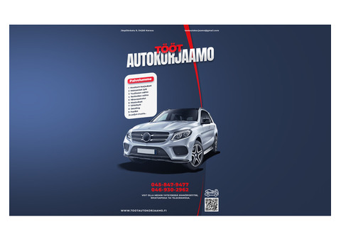 Автосервис в Kerava – Решим любую проблему с вашим авто!